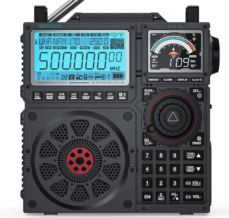 Raddy RF919 Wideband Receiver | radiojayallen